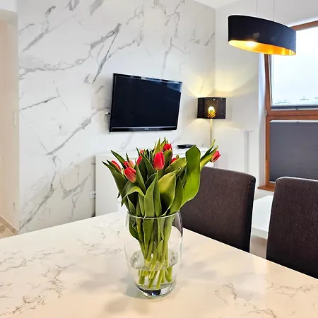 Visit Baltic - Platan Tower Grey Apartment *